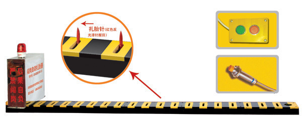 黄冈黄州区V3嵌入式闯岗自动扎胎器/阻车器